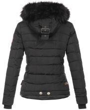 Navahoo Chloe Damen Winterjacke gefüttert Schwarz - Black Größe XS - Gr. 34