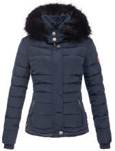 Navahoo Chloe ladies winter jacket lined Navy - Dunkelblau Größe XL - Gr. 42