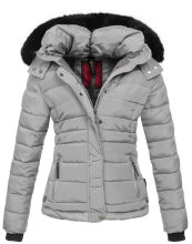Navahoo Chloe ladies winter jacket lined Grau Größe XS - Gr. 34