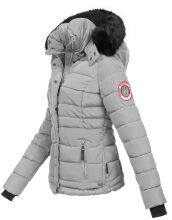 Navahoo Chloe ladies winter jacket lined Grau Größe XS - Gr. 34