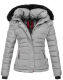 Navahoo Chloe ladies winter jacket lined Grau Größe XS - Gr. 34