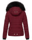 Navahoo Chloe Damen Winterjacke gefüttert Bordeaux - Rot Größe XS - Gr. 34