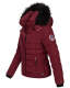 Navahoo Chloe ladies winter jacket lined Bordeaux - Rot Größe L - Gr. 40