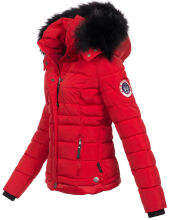 Navahoo Chloe ladies winter jacket lined Rot - Red Größe XS - Gr. 34