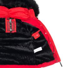 Navahoo Chloe ladies winter jacket lined Rot - Red Größe XS - Gr. 34