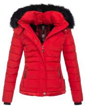 Navahoo Chloe ladies winter jacket lined Rot - Red Größe M - Gr. 38