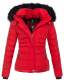 Navahoo Chloe ladies winter jacket lined Rot - Red Größe XL - Gr. 42