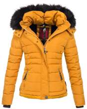 Navahoo Chloe ladies winter jacket lined Gelb - Yellow Größe XS - Gr. 34