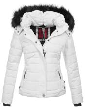 Navahoo Chloe ladies winter jacket lined Weiss Größe XS - Gr. 34