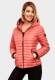 Navahoo Ladies Jacket Quilted Jacket Transition Jacket Quilted Kimuk NEW B348 Coral Size XS - Size 34