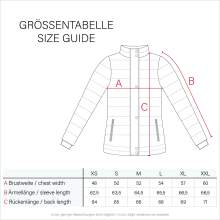 Marikoo Amber2 Winter Jacket Ladies Winterjacket Quilted Jacket Warm Lined B354 Pink Size XXL - Size 44