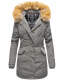 Marikoo Karmaa Ladies winter jacket parka coat warm lined - Gray-Gr.L