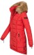 Navahoo Papaya Ladies Winter Quilted Jacket Red Size L - Gr. 40