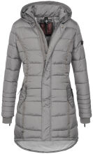 Navahoo Papaya Ladies Winter Quilted Jacket Gray Size L - Gr. 40