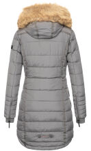 Navahoo Papaya Ladies Winter Quilted Jacket Gray Size L - Gr. 40
