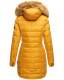 Navahoo Papaya Ladies Winter Quilted Jacket Yellow Size M - Gr. 38