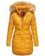 Navahoo Papaya Ladies Winter Quilted Jacket Yellow Size XL - Gr. 42