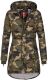 Navahoo Papaya Ladies Winter Quilted Jacket Camouflage - Army Size L - Gr. 40