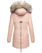 Navahoo Sweety Damen 2in1 Parka Winterjacke warmhaltend Rosa Größe S - Gr. 36