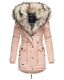 Navahoo Sweety Damen 2in1 Parka Winterjacke warmhaltend Rosa Größe S - Gr. 36