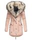 Navahoo Sweety Damen 2in1 Parka Winterjacke warmhaltend Rosa Größe S - Gr. 36