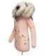 Navahoo Sweety Damen 2in1 Parka Winterjacke warmhaltend Rosa Größe S - Gr. 36