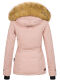 Navahoo Laura ladies winter jacket with faux fur - Rosa-Gr.XS