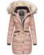 Navahoo Paula Ladies Winter Jacket Coat Parka Warm Lined Winterjacket B383 Pink Size M - Size 38