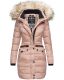 Navahoo Paula Damen Parka Winterjacke warm Gefüttert Rosa Größe M - Gr. 38