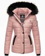 Marikoo Unique Damen gesteppte Winterjacke Rosa...