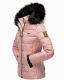 Marikoo Unique Damen gesteppte Winterjacke Rosa Größe XS - Gr. 34