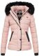 Marikoo Unique Damen gesteppte Winterjacke Rosa Größe S - Gr. 36