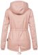 Marikoo Manolya Damen Parka Winterjacke mit Teddyfell Rosa Größe S - Gr. 36