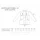 Marikoo Manolya Damen Parka Winterjacke mit Teddyfell Grau Größe XS - Gr. 34