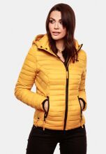 Marikoo Samtpfote leichte Damen Steppjacke