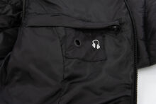 Marikoo Samtpfote leichte Damen Steppjacke Schwarz Größe S - Gr. 36