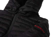 Marikoo Samtpfote lightweight ladies quilted jacket - Black-Gr.XXL