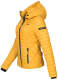 Marikoo Samtpfote lightweight ladies quilted jacket - Yellow-Gr.XS