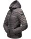 Marikoo Samtpfote lightweight ladies quilted jacket Grau Größe S - Gr. 36