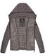 Marikoo Samtpfote lightweight ladies quilted jacket Grau Größe S - Gr. 36