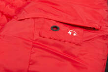 Marikoo Samtpfote lightweight ladies quilted jacket - Red-Gr.XXL