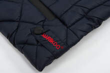 Marikoo Samtpfote lightweight ladies quilted jacket Blau Größe XS - Gr. 34