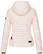 Marikoo Samtpfote leichte Damen Steppjacke Rosa Größe XS - Gr. 34