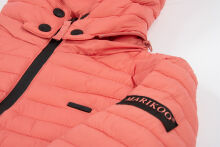 Marikoo Samtpfote leichte Damen Steppjacke Coral Größe S - Gr. 36