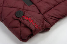 Marikoo Samtpfote leichte Damen Steppjacke Bordeaux Größe XS - Gr. 34