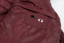 Marikoo Samtpfote lightweight ladies quilted jacket Bordeaux Größe XS - Gr. 34