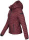 Marikoo Samtpfote lightweight ladies quilted jacket - Bordeaux-Gr.S