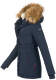 Marikoo Ladies Winterjacket Akira Navy Size XL - Size 42