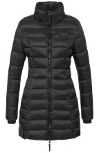 Marikoo Abendsternchen Damen Winterjacke gesteppt Schwarz Größe S - Gr. 36