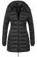 Marikoo Abendsternchen Damen Winterjacke gesteppt Schwarz Größe S - Gr. 36